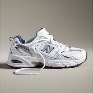 New Balance White and Gray Women's Sneakers